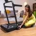 Banda fitness electrica pliabila cu Bluetooth, noua, la cutie.